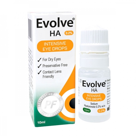 Evolve HA 0.2 % Intensive Eye Drops