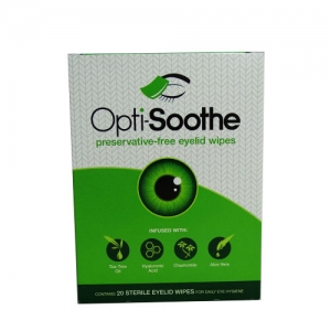 Opti-Soothe Preservative-Free Eyelid Wipes